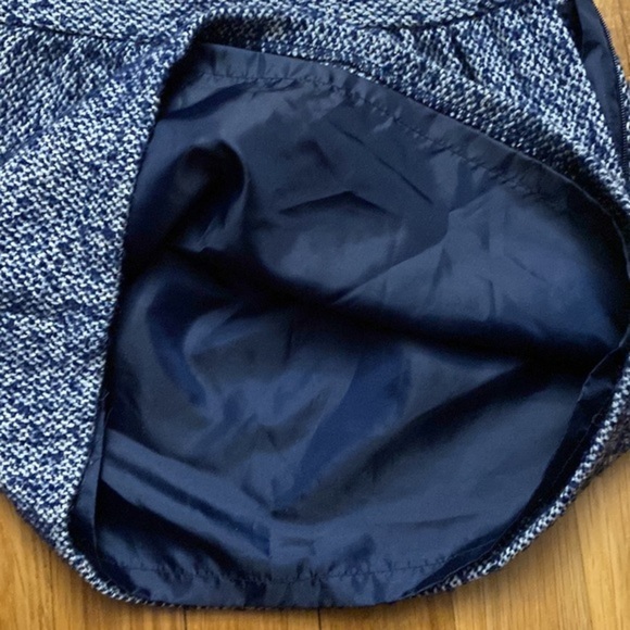 Janie and Jack Blue Tweed Skirt Girls Size 5 - Picture 7 of 7